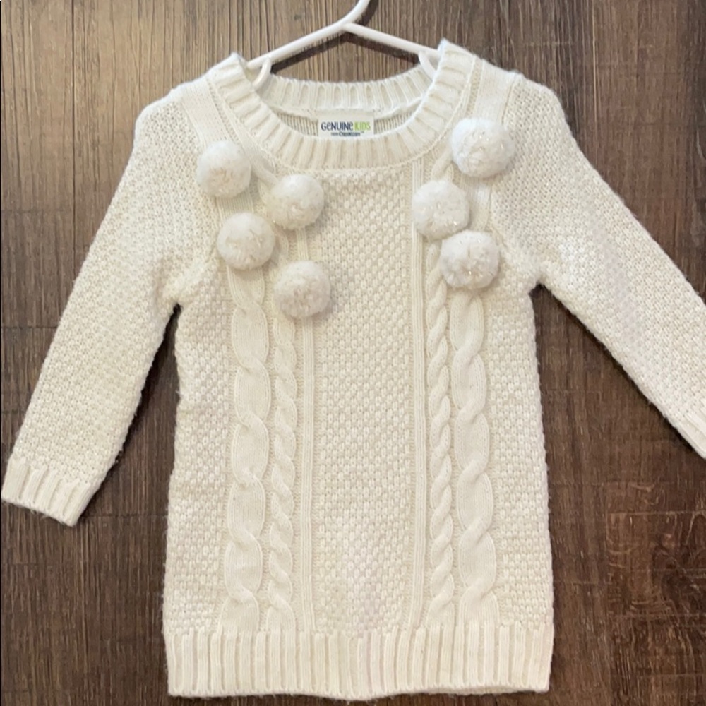 Sweater dress.